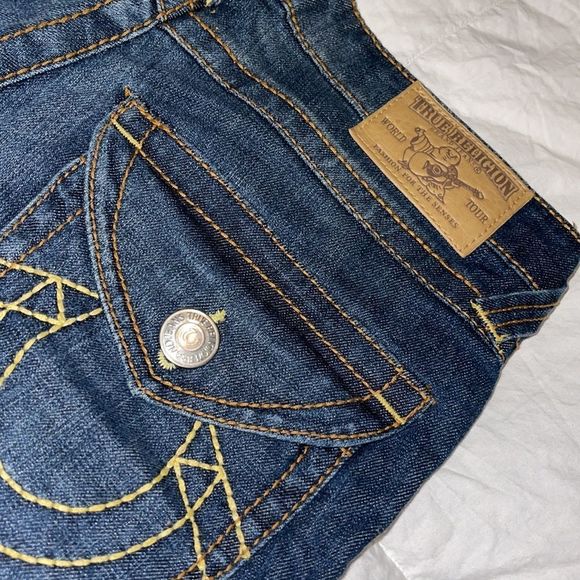NEW-nwot- vintage woman’s true religion jeans - Picture 8 of 11